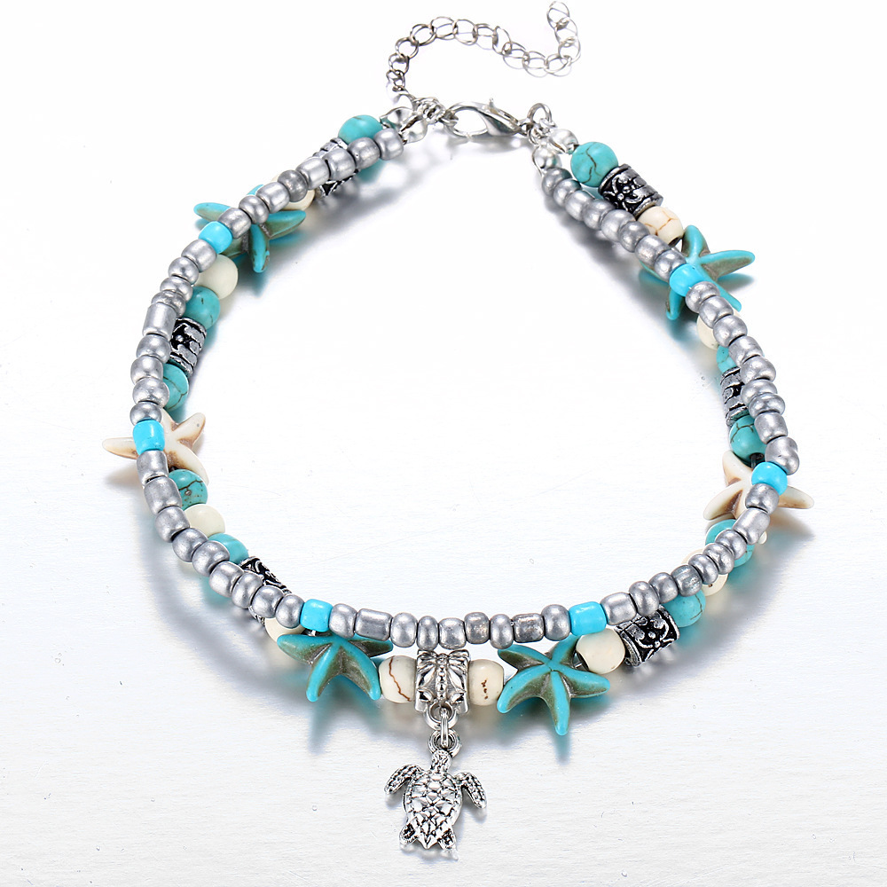 Leg Chain Star Fish Anklet - Image 8