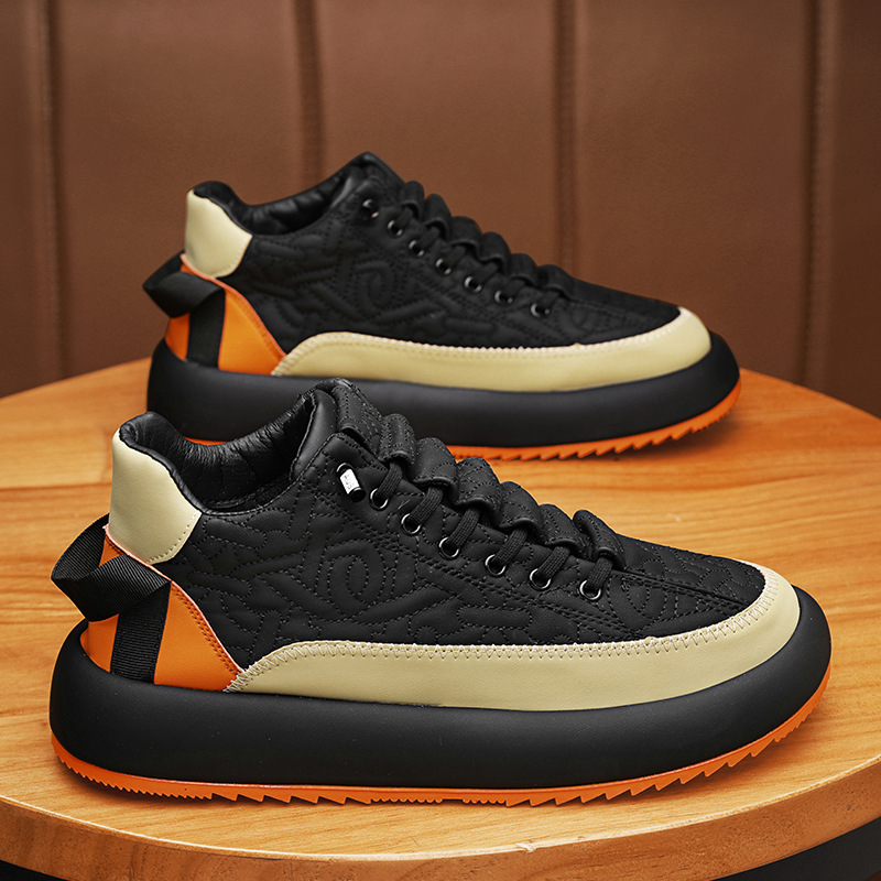 Versatile Leather Sports Shoes - Image 6