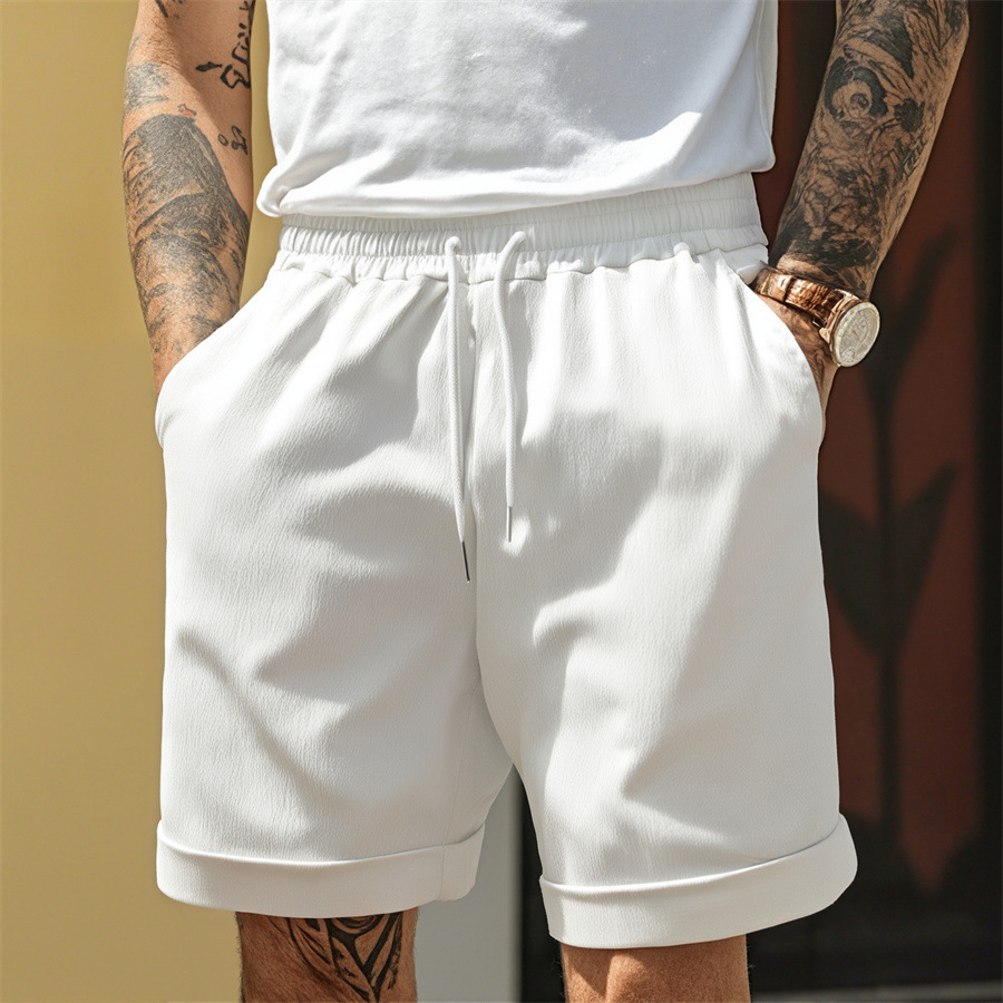 High Street Men's Summer Pleated Shorts