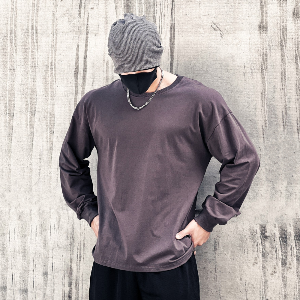 Loose Long Sleeve Thin Pullover Hoodie