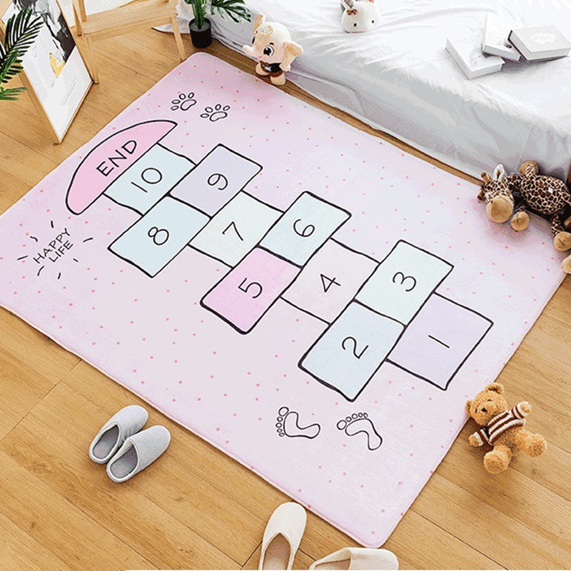 Hops Scotch Bedside Children's Room Carpet