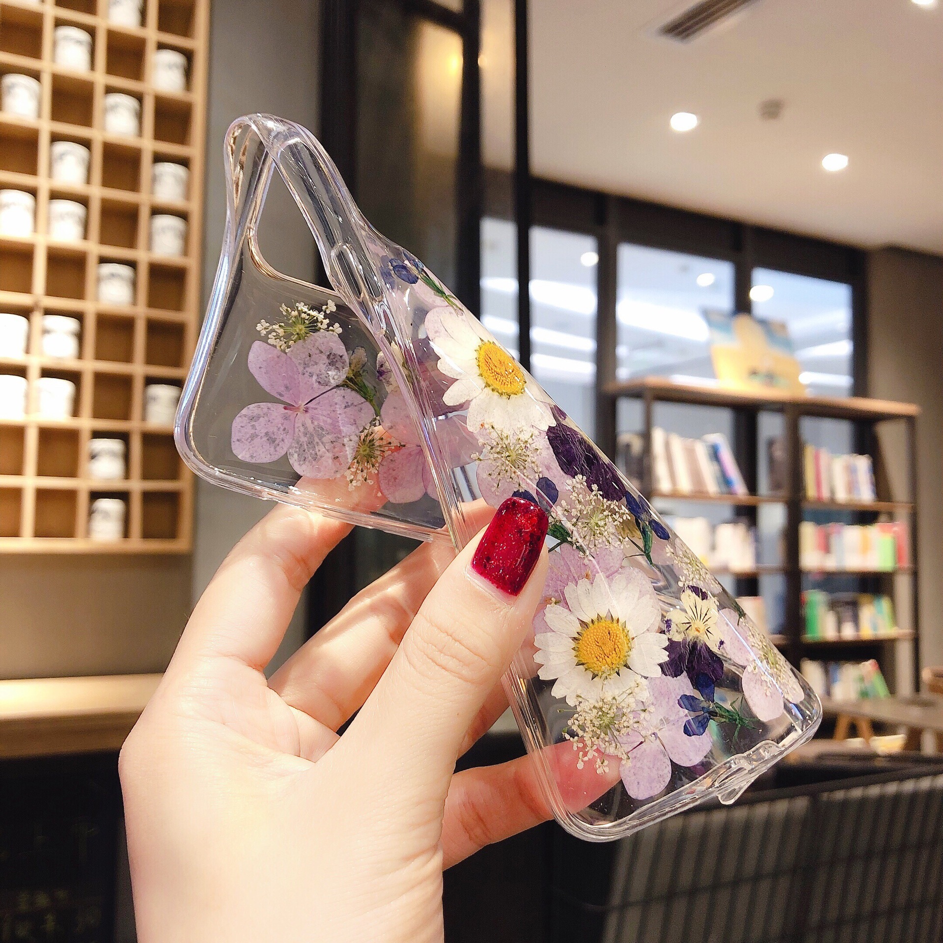 Preserved Flower Epoxy Phone Case - Image 3