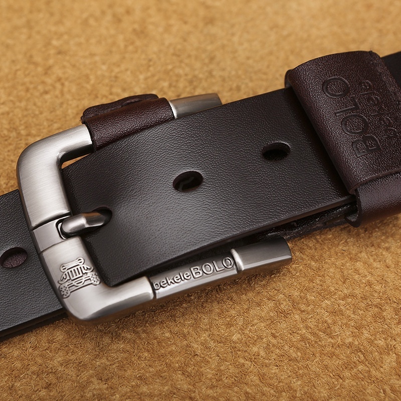 Creative Men's Leather Belt - Image 5