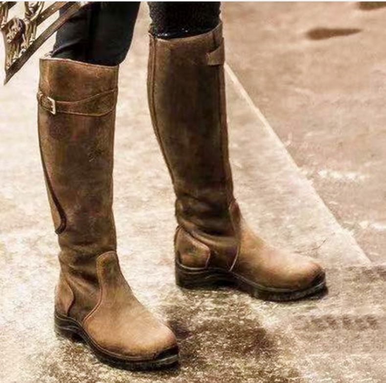 Classic Fashion Riding Western Boots - Image 2