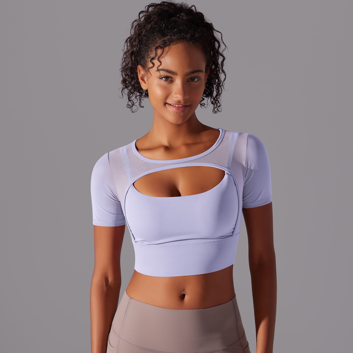 Fitness Double Layer Yoga Top - Image 7