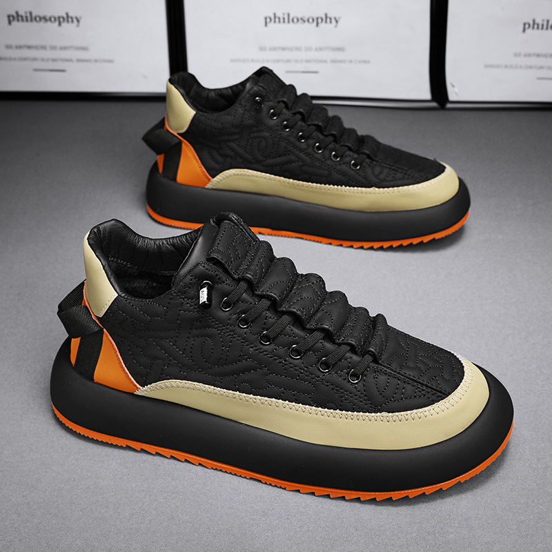 Versatile Leather Sports Shoes - Image 2