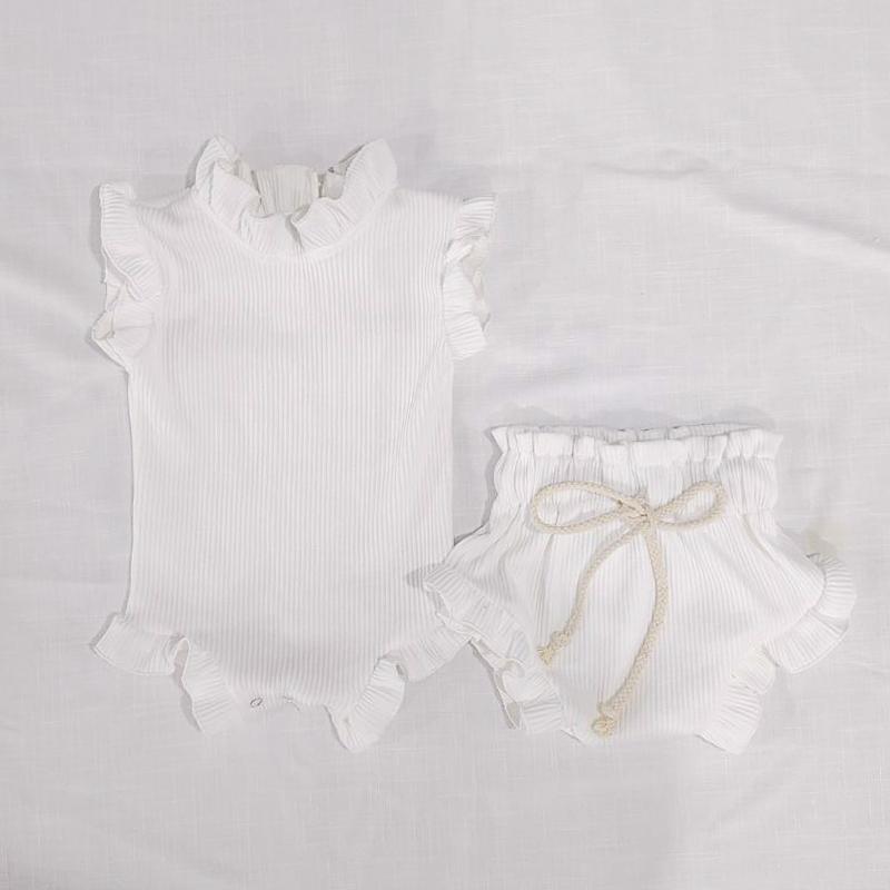 Baby One-Piece Sleeveless Crawling Suit - Image 2