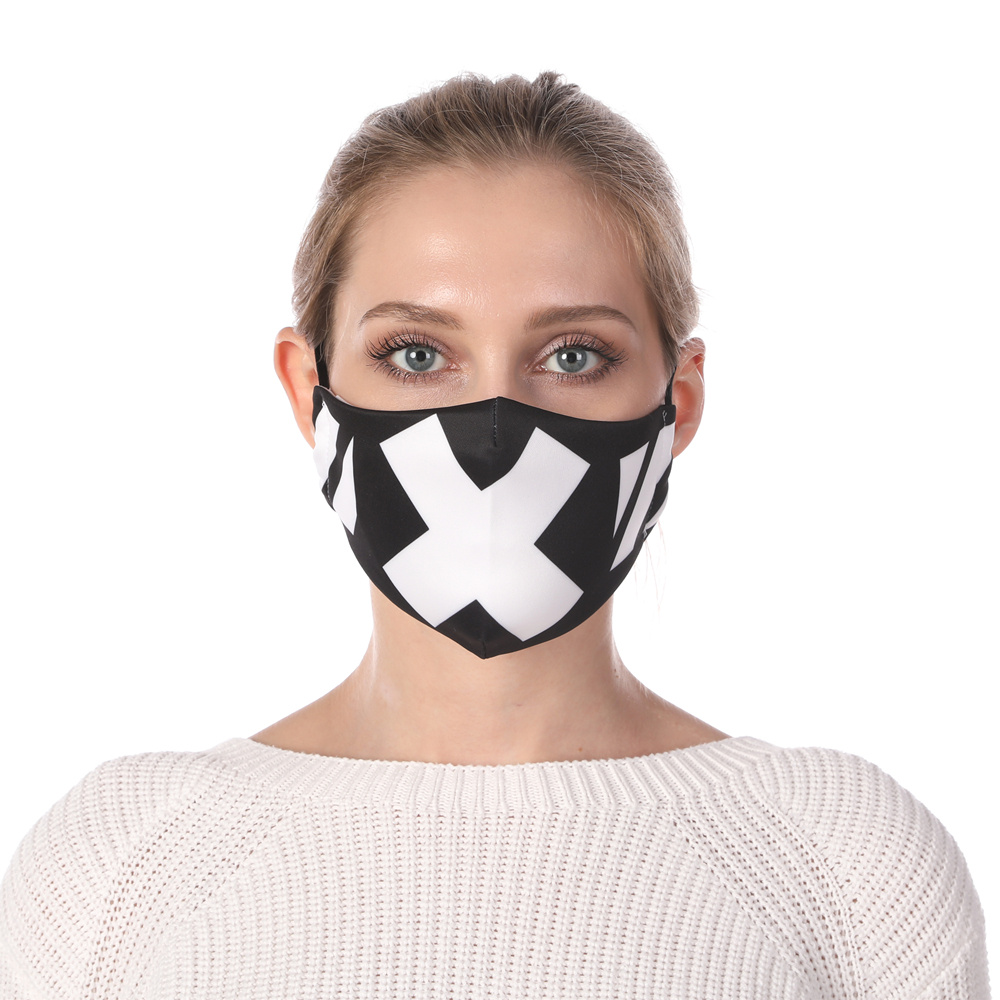 Printed Adjustable Ear-Hook Mask