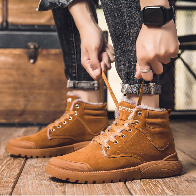 Warm Plush Ankle Boots