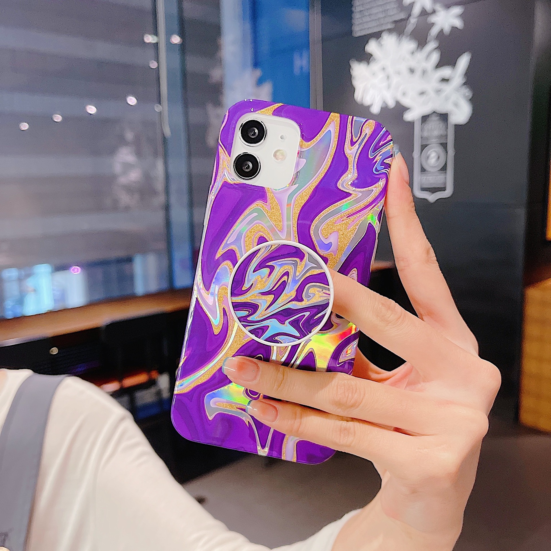 Colorful Laser And Flash Powder Phone Case - Image 3