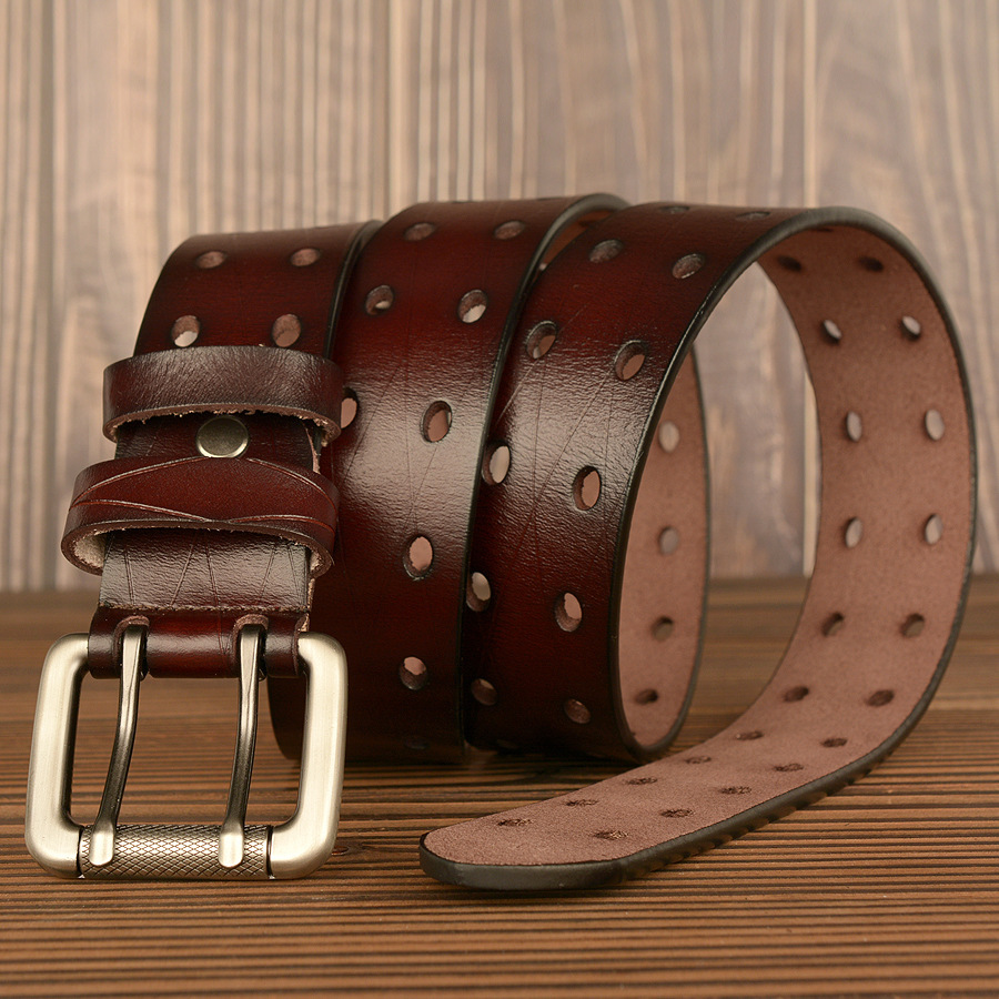 Casual Jeans Leather Belt