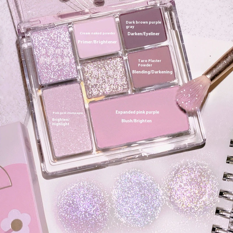 7 Color Eye Shadow Plate - Image 8