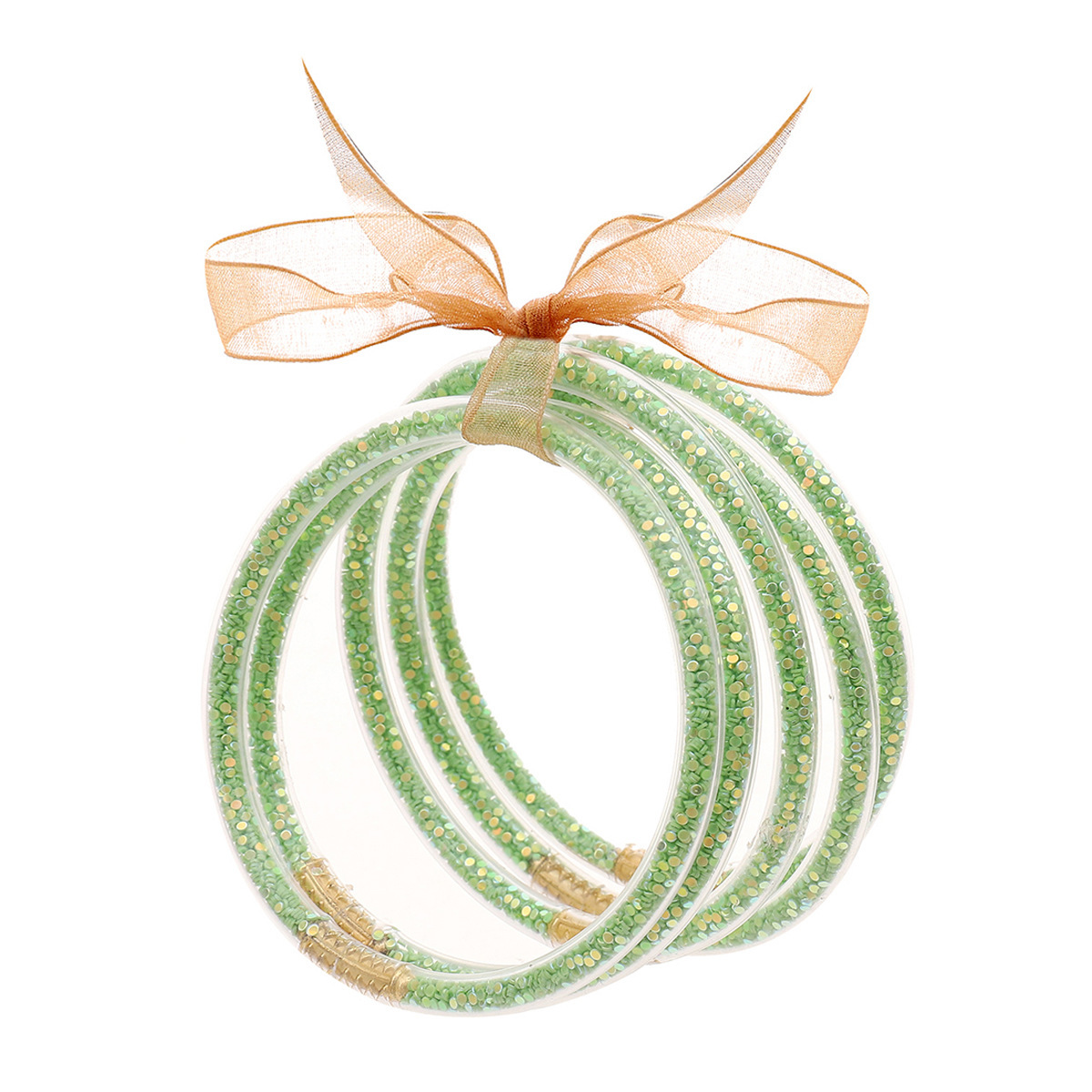 Plastic Tube Sequins Five Bracelets - Image 9