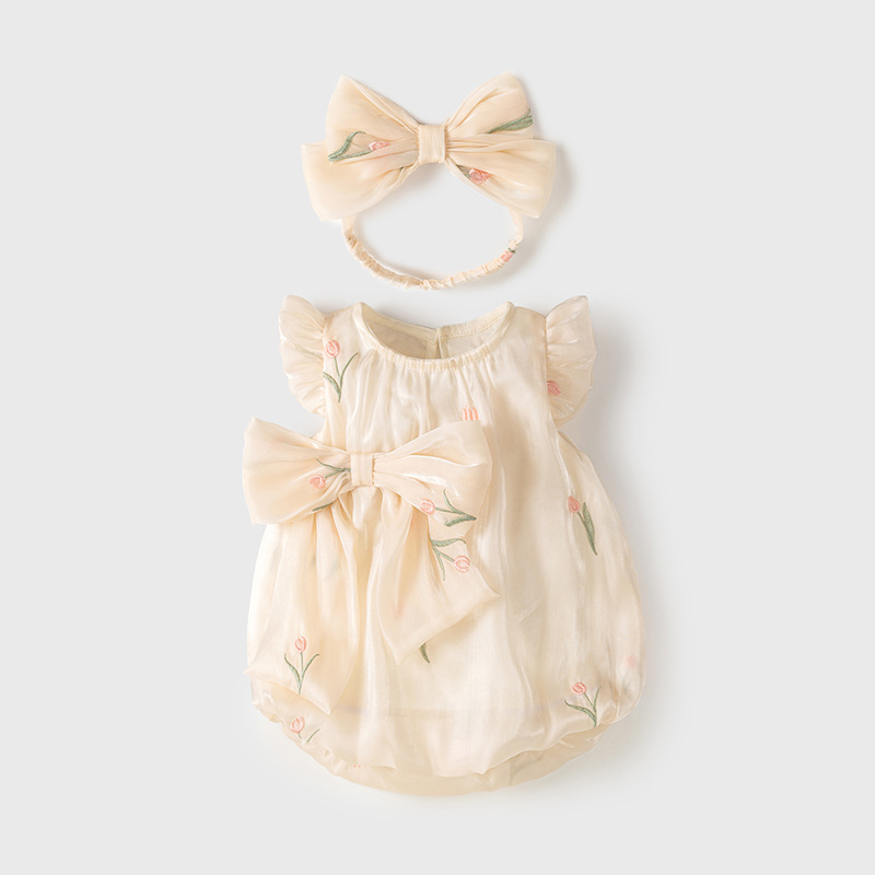 Thin Summer Onesie Girl Jumpsuit