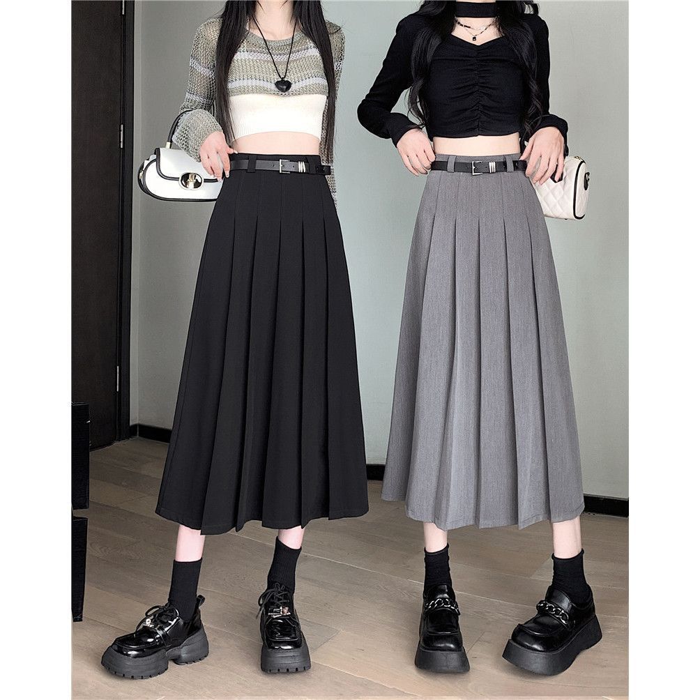 Women's Mid-Length Pleated Skirt - Image 5