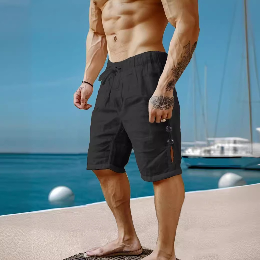Summer Elastic Waist Comfortable Shorts