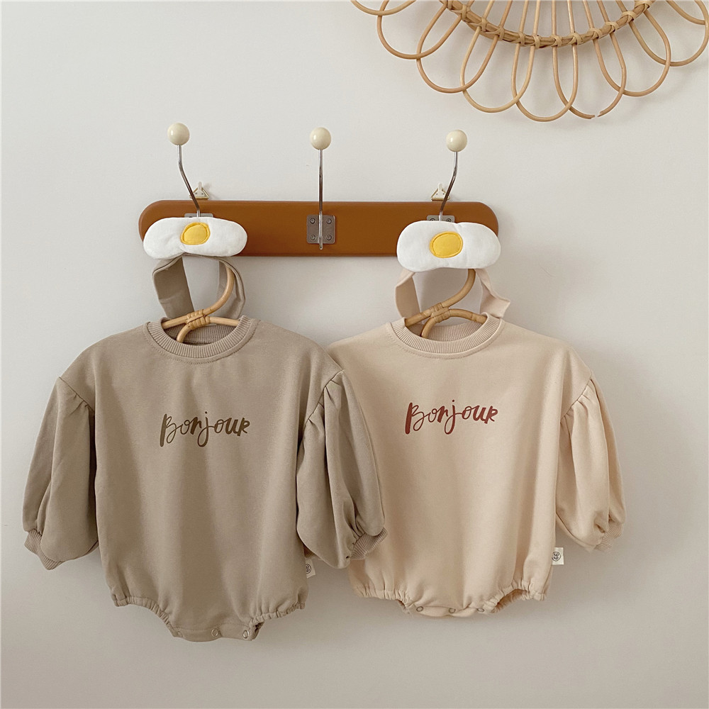 Baby Cute Poached Egg One-Piece Suit