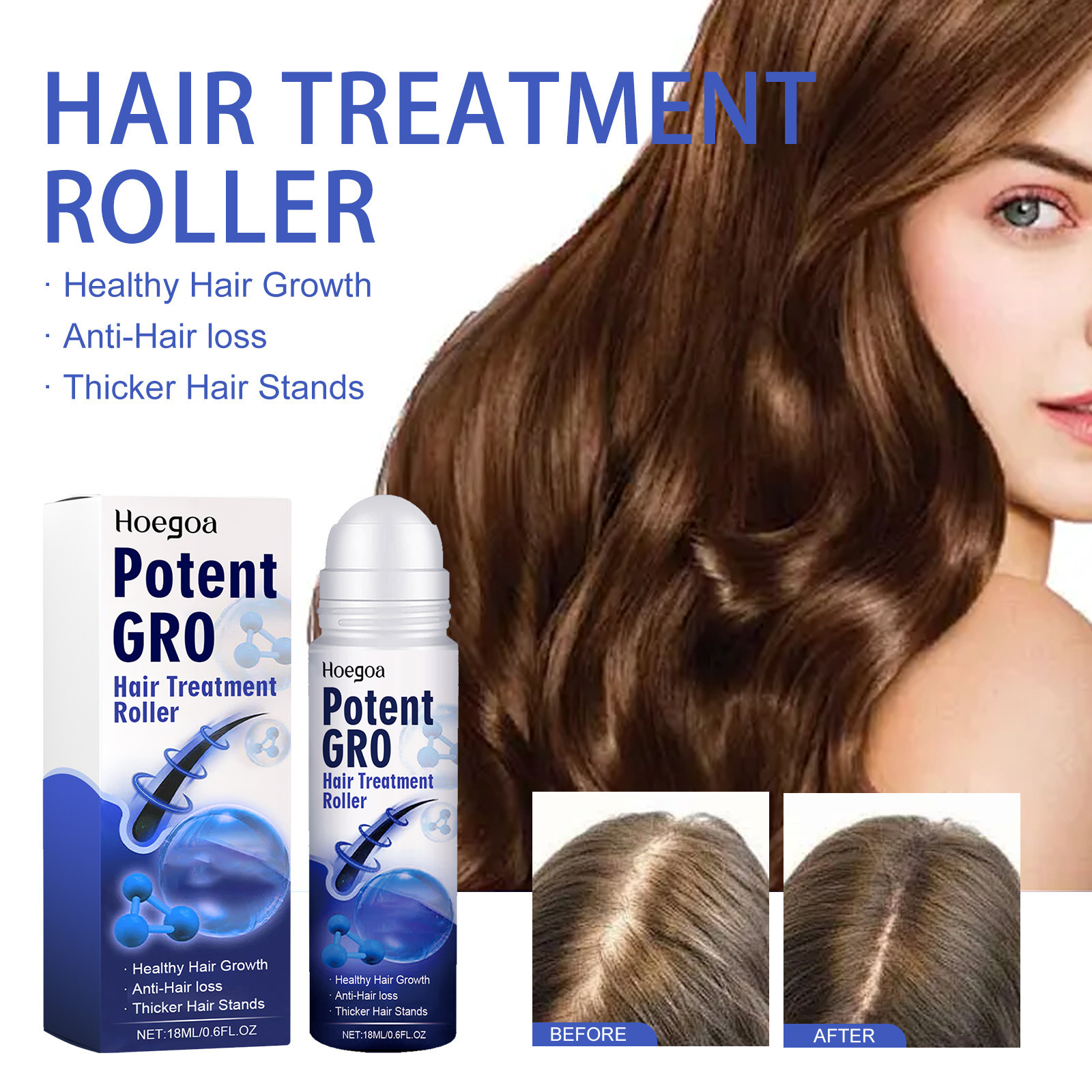 Strong And Firm Hair Moisturizing Care Roller