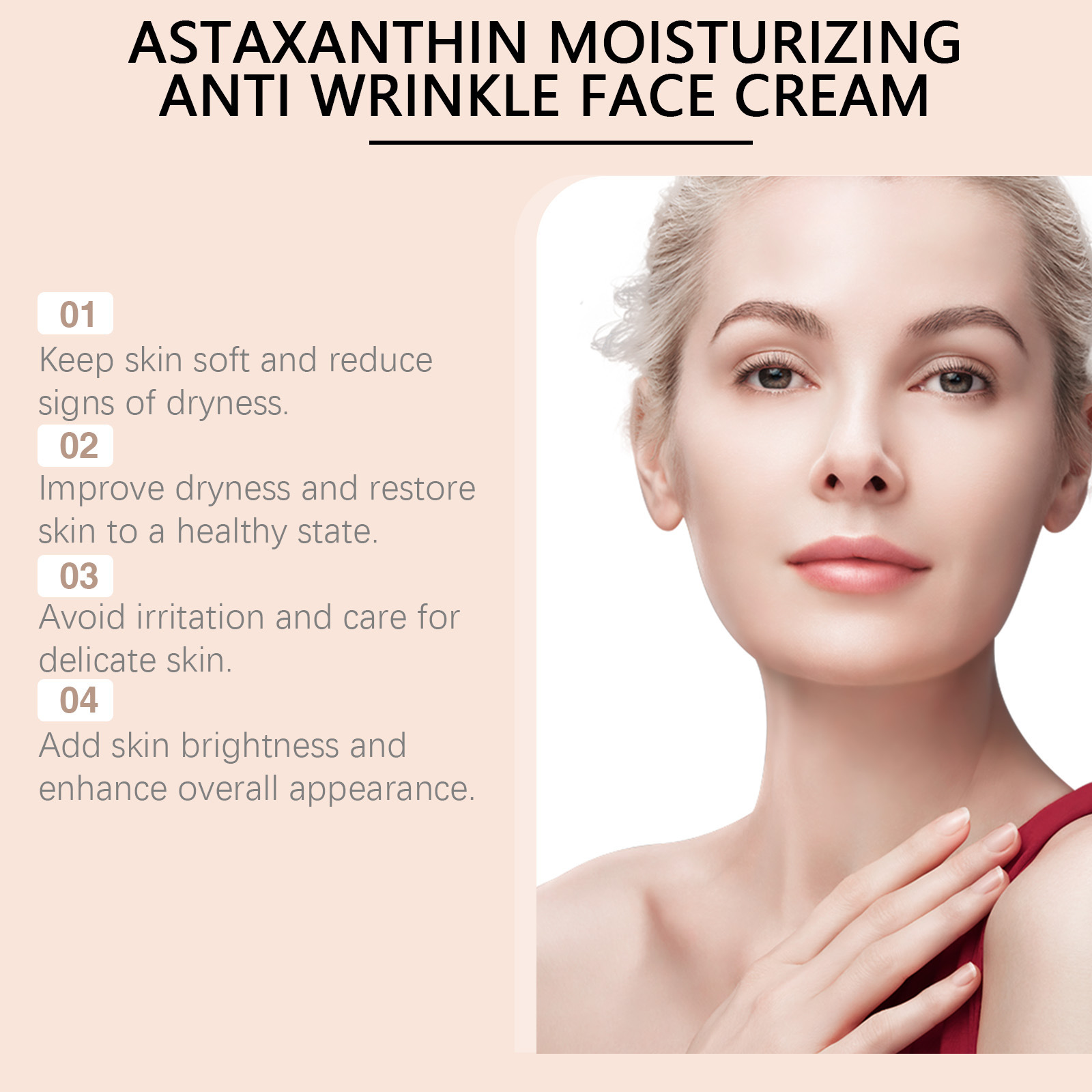 Facial Skin Astaxanthin Moisturizer - Image 3
