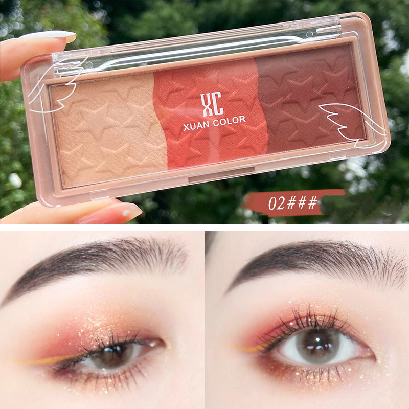 Three-color Gradient Eye Shadow - Image 3