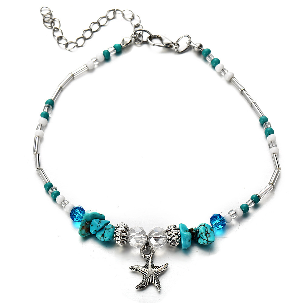Leg Chain Star Fish Anklet - Image 5