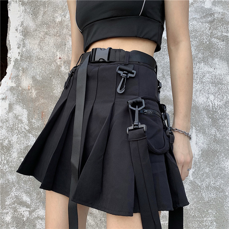 Short A-line Pleated Skirt - Image 2