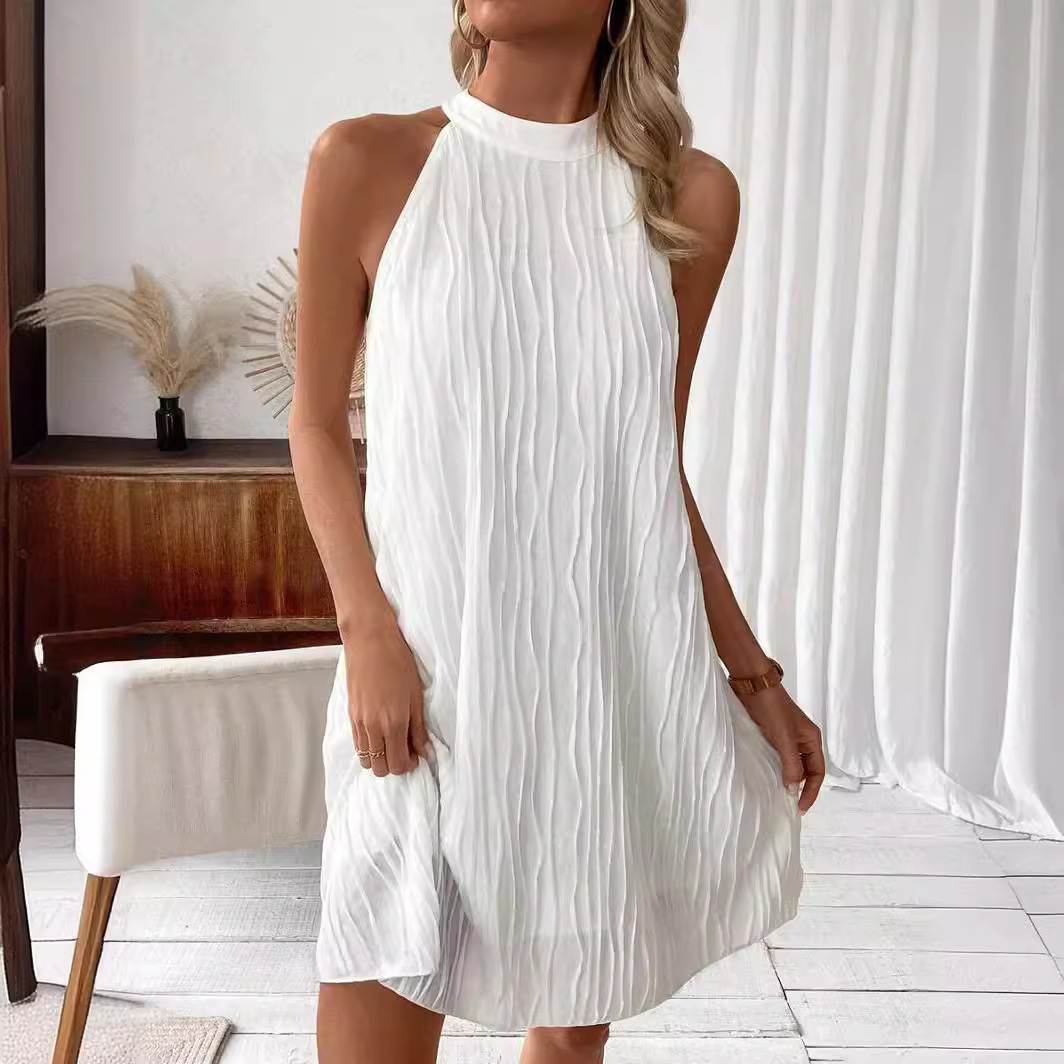 Halter Backless Dress - Image 6