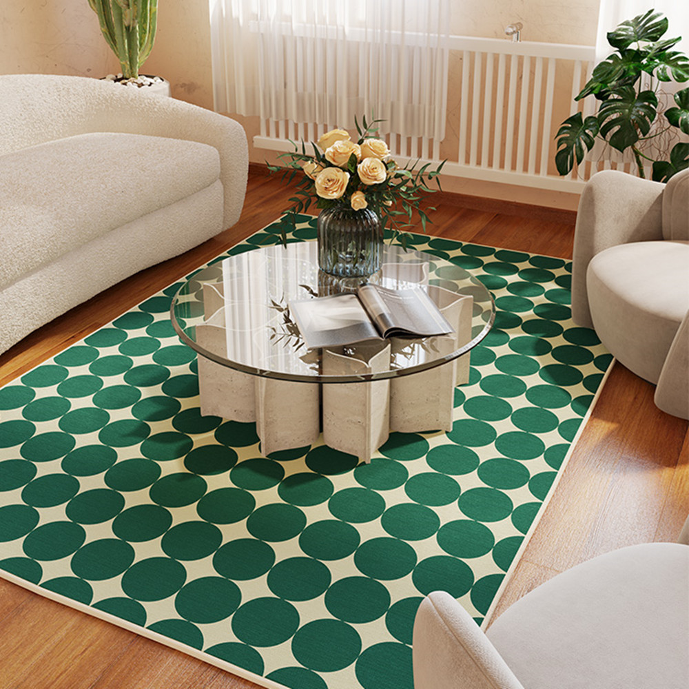 Square Checkerboard Cloakroom Rug