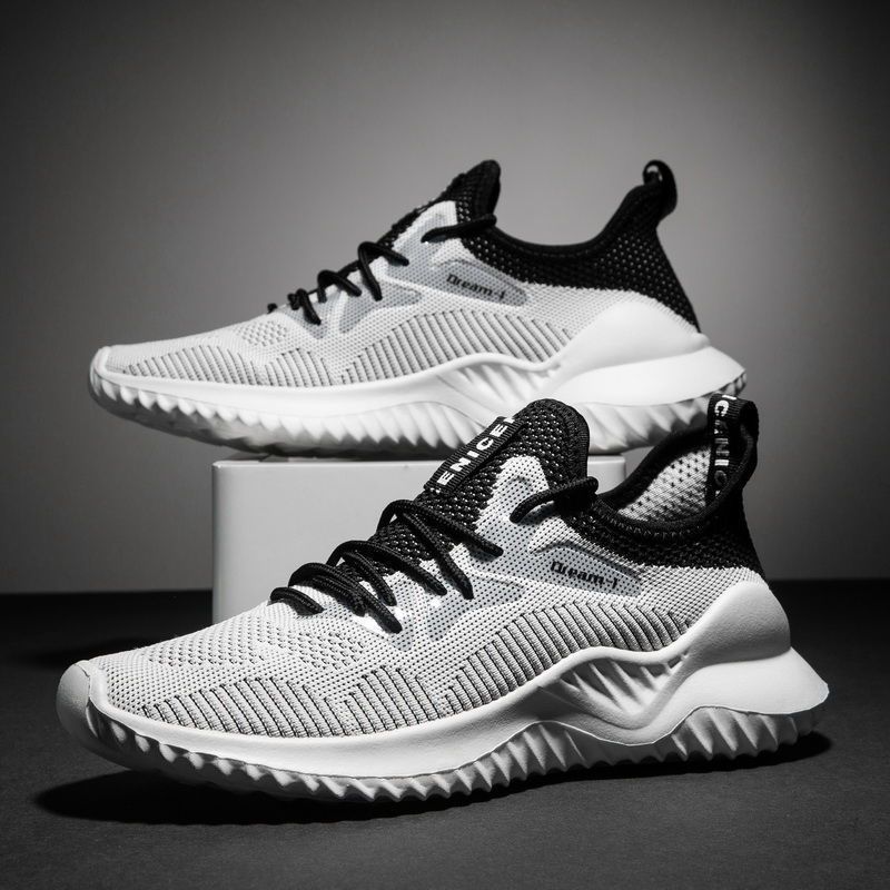 Flying Woven Breathable Mesh Shoes - Image 3