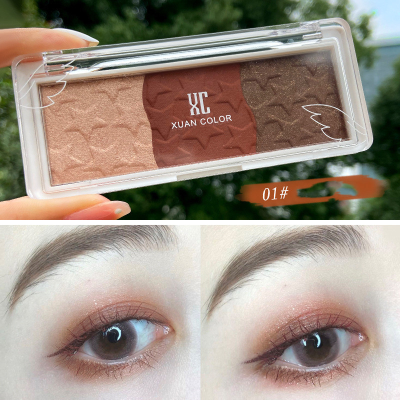 Three-color Gradient Eye Shadow - Image 4