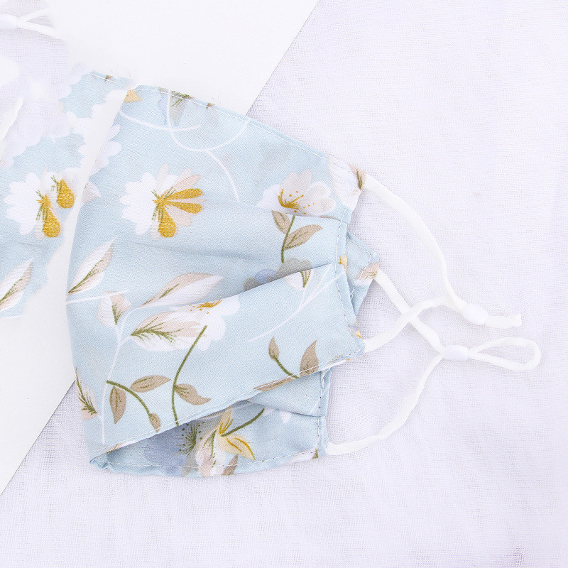 Ice Silk Print Breathable Sunshade Mask - Image 5
