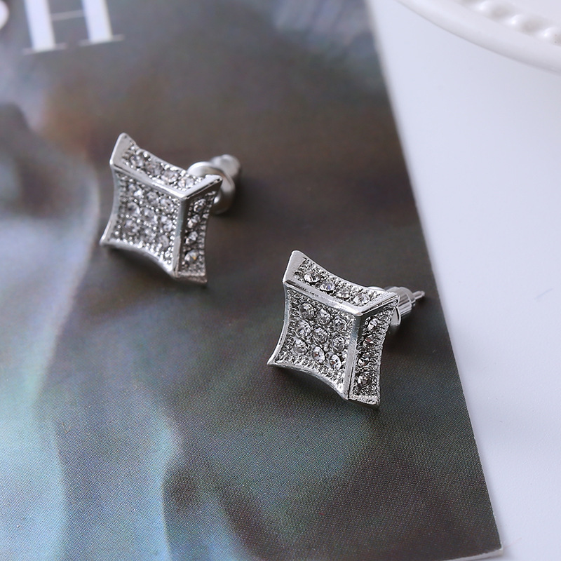 Titanium Steel Small Earrings - Image 4