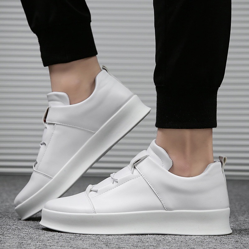 Men Leather Loafers Slip On Shoes - Image 3