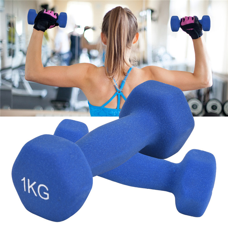Dipped Matte Dumbbell