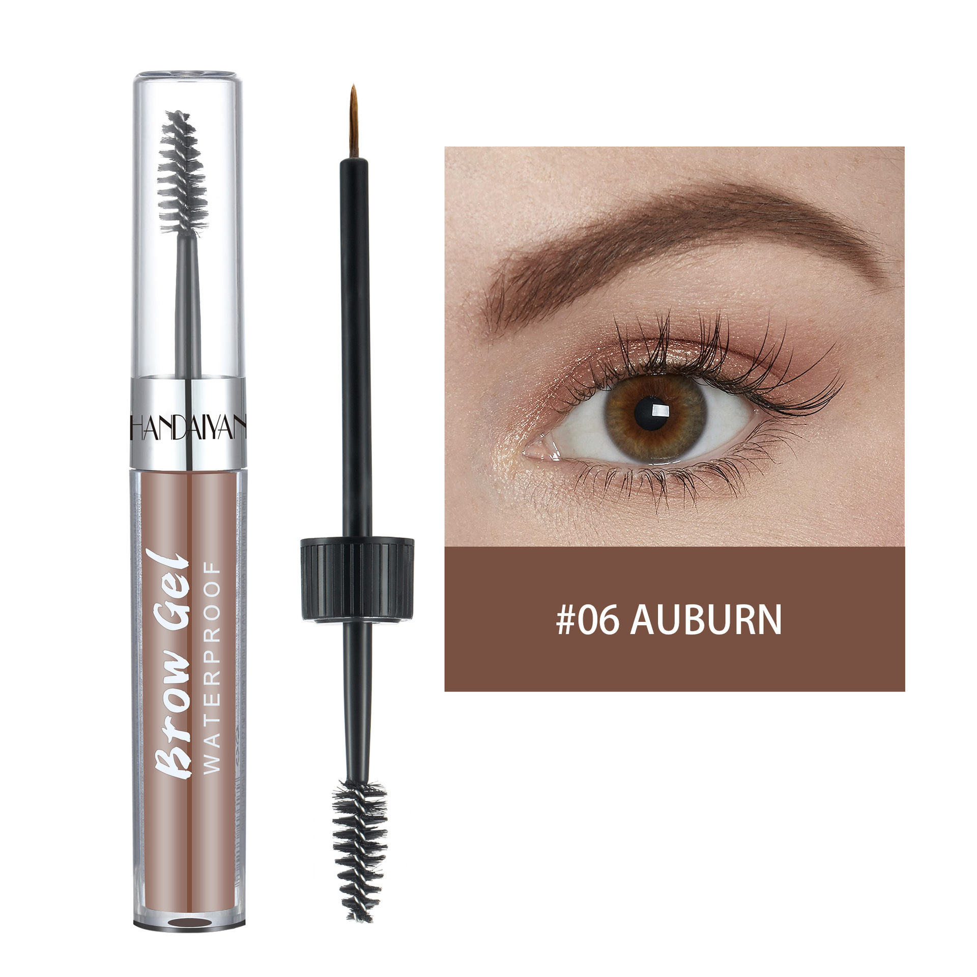Waterproof 8 Color Liquid Eyebrow Dye Mascara - Image 6