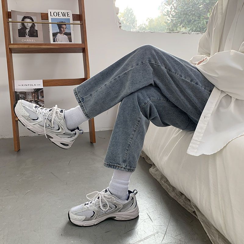 Summer Cropped Men's Style Retro Jeans