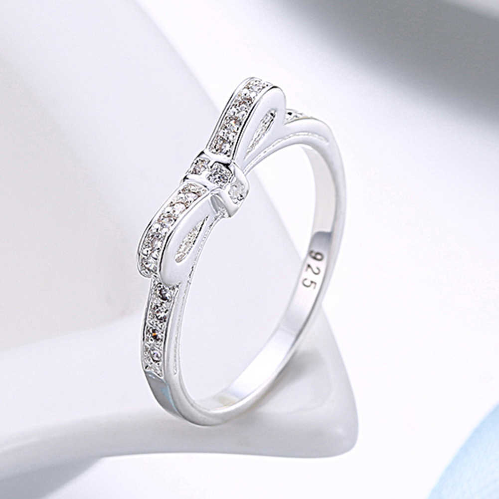 Bowknot Crystal Ring