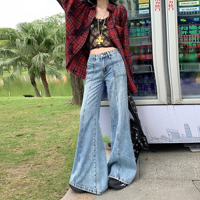 High Waist Bootcut Jeans