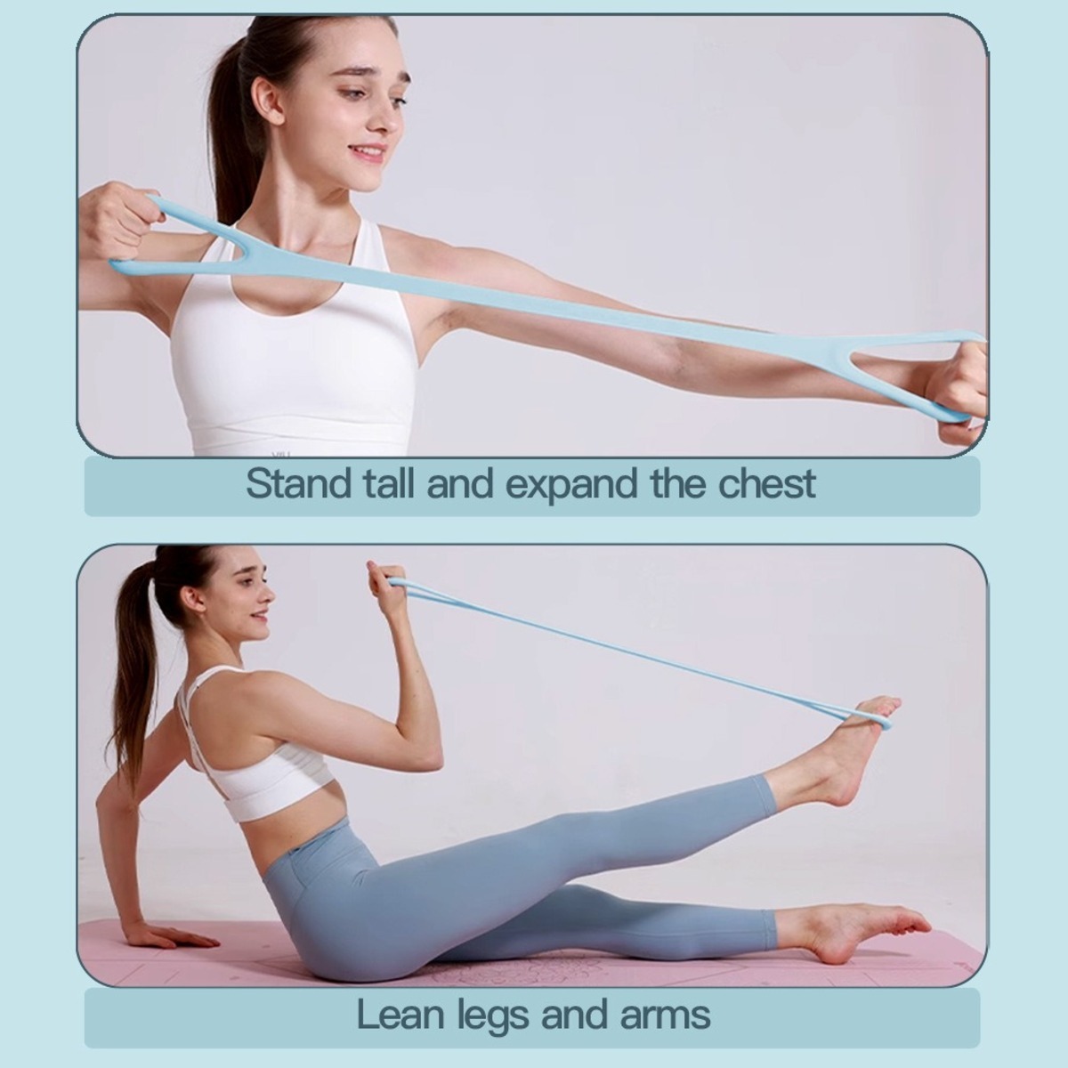 Silicone Yoga Auxiliary Elastic Band - Image 6