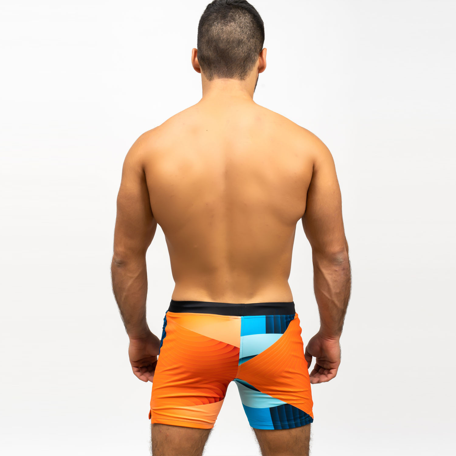 Quick Dry Loose Boxer Zip Swim Shorts - Image 4