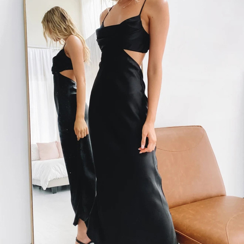 Elegant Satin Dress - Image 6