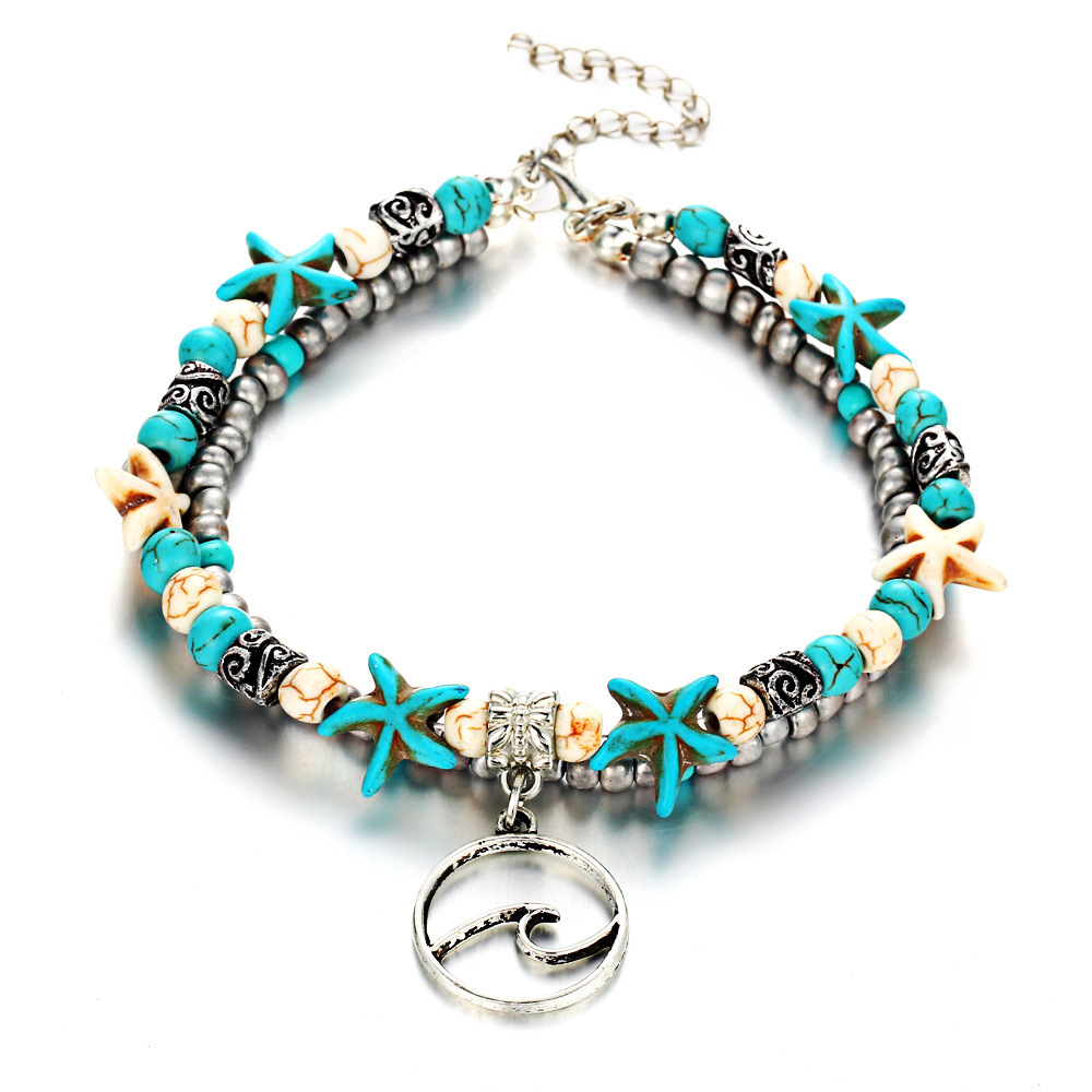 Leg Chain Star Fish Anklet - Image 6