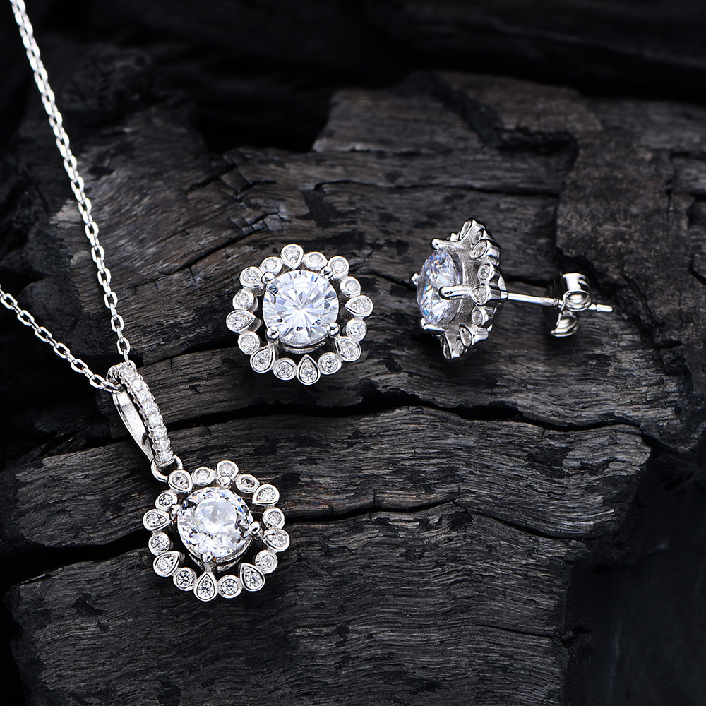 925 Sterling Silver Jewelry Set - Image 9