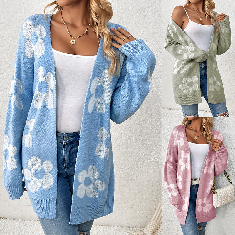 Mid-length Sweater Coat