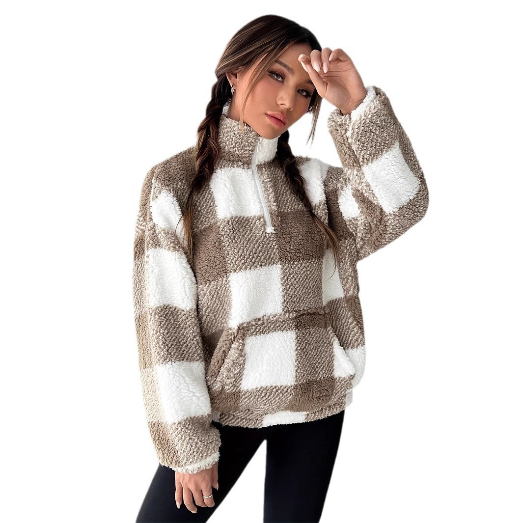 Loose And Warm Casual Plush Sweater - Image 2