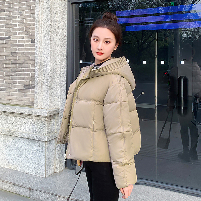 Women's Casual Hooded Short Down Jacket - Image 10
