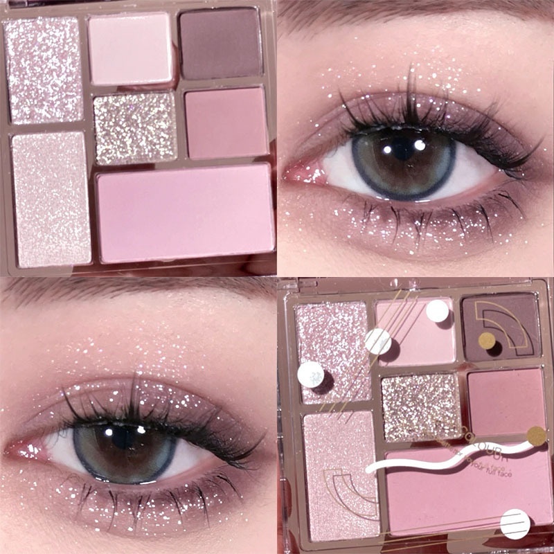 7 Color Eye Shadow Plate - Image 3