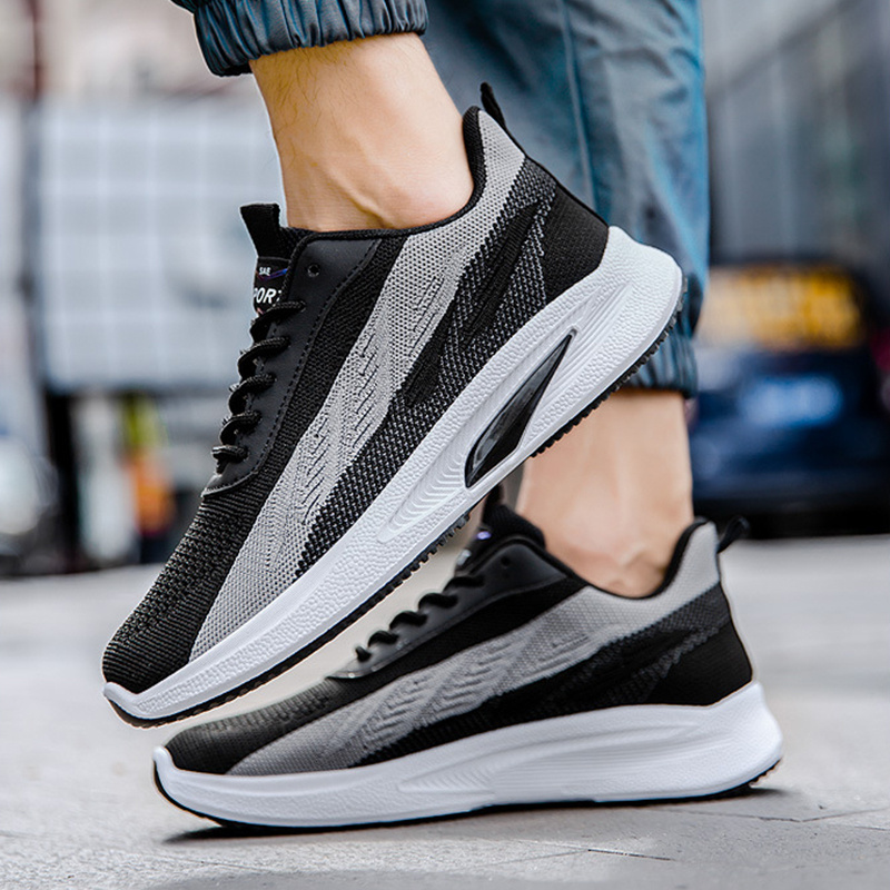 Color-blocked Mesh Sneakers - Image 2