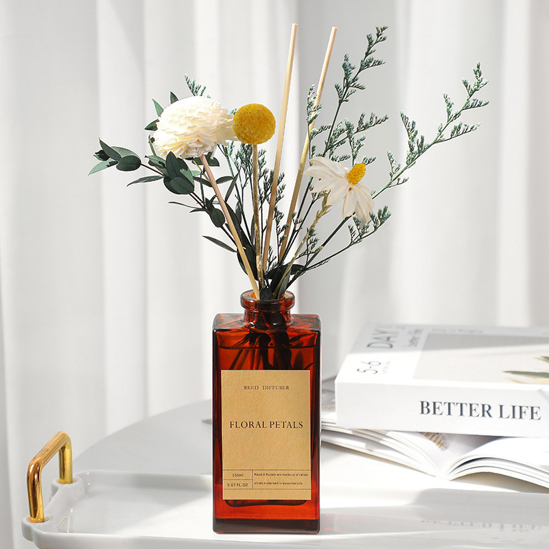 Vintage Dried Flower Diffuser Essential Reed