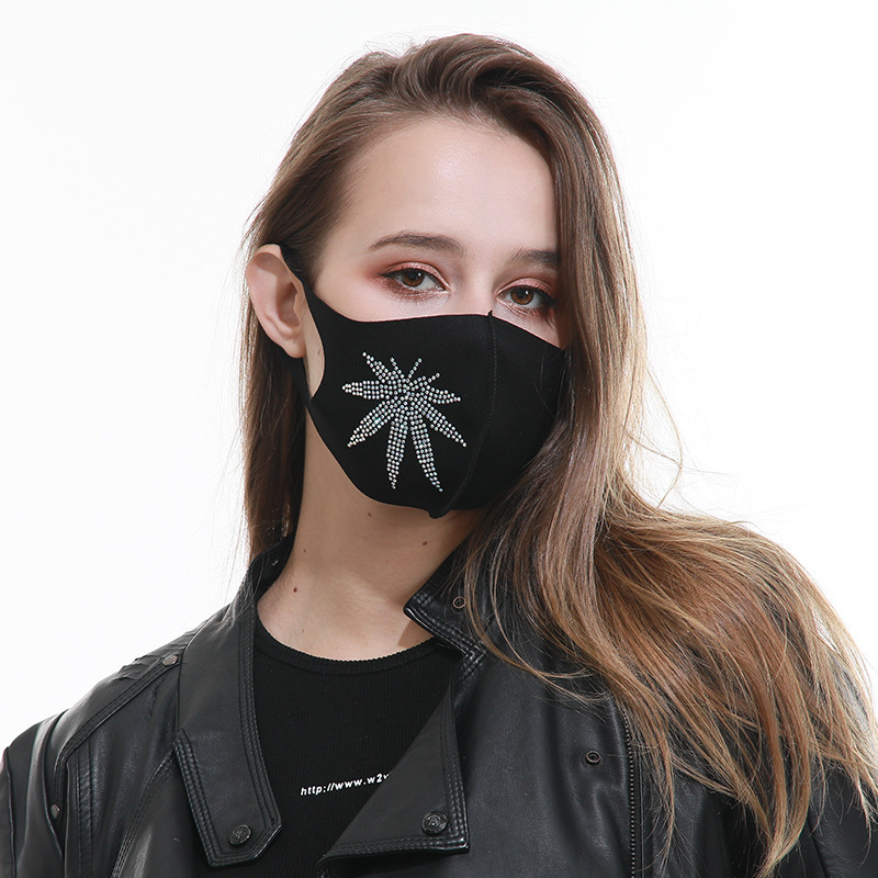 Hot Drill Ice Wire Dustproof Windproof  Mask